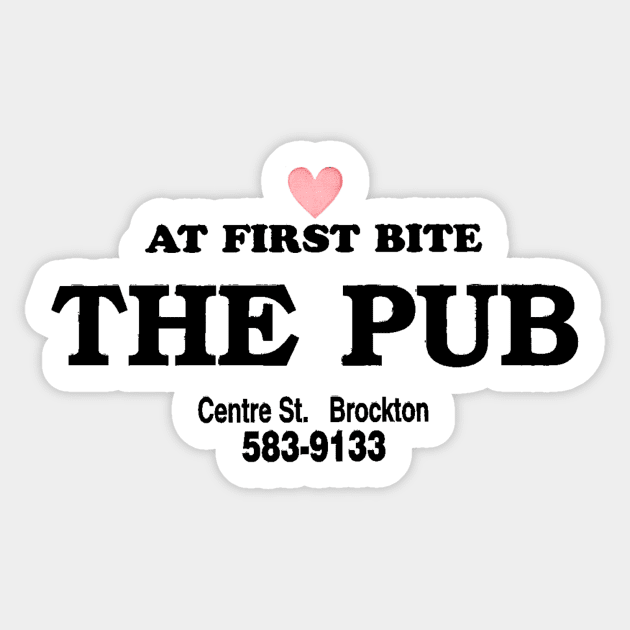 The Pub - Brockton, MA Sticker by Mass aVe mediA